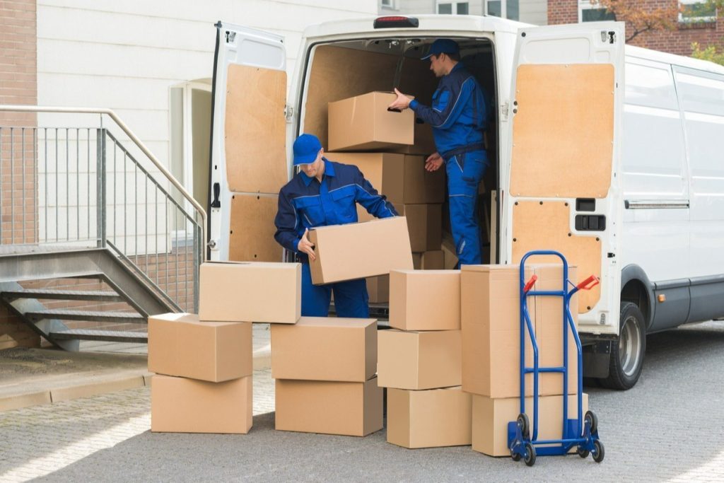 commercial moving company